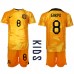 Billige Nederland Cody Gakpo #8 Hjemmetrøye Barn VM 2022 Kortermet (+ korte bukser)